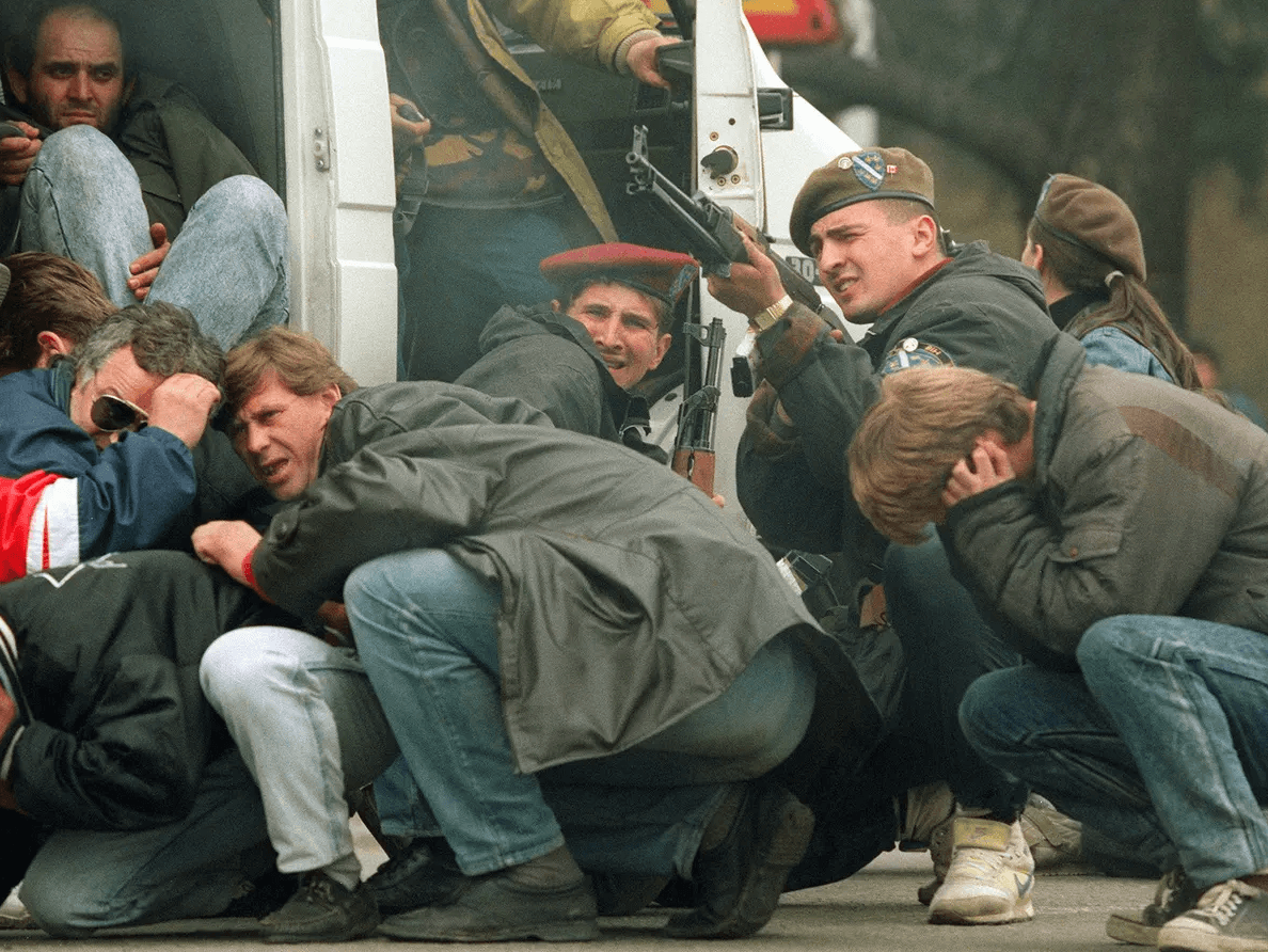 Сараево, апрель 1992 года