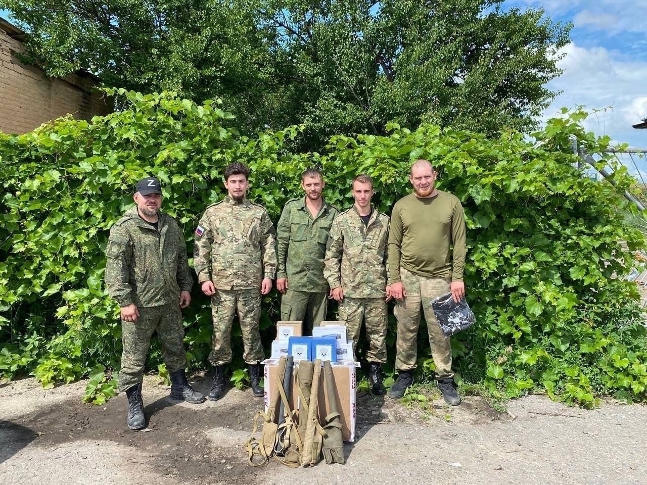In July 2022, the “academics” reported on the delivery of “paramilitary cargo for the LPR People's Militia” to occupied Balakliya in Ukraine's eastern Kharkiv Region