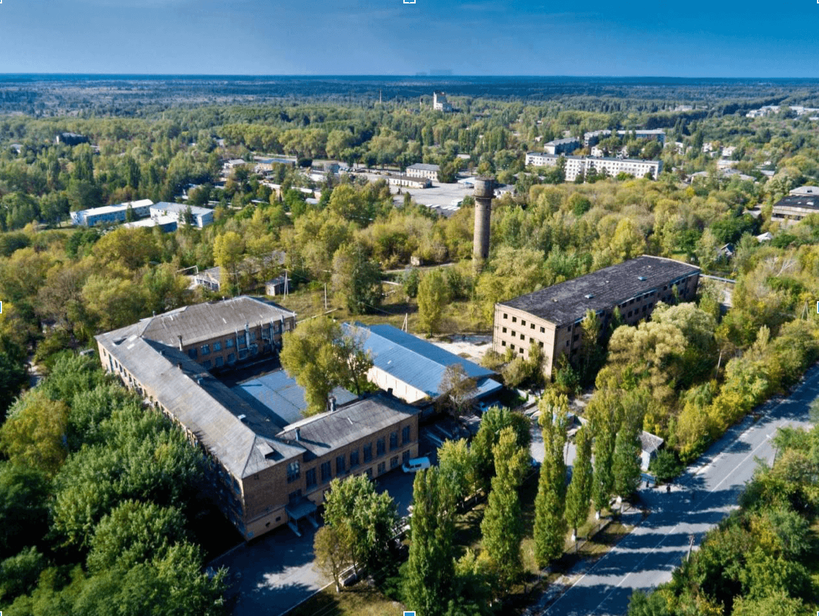 Вид на «Экоцентр». Фото Facebook / Денис Вишневский