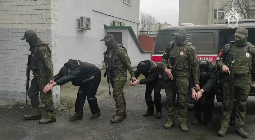Photo: screenshot of video released by Russia’s Investigative Committee