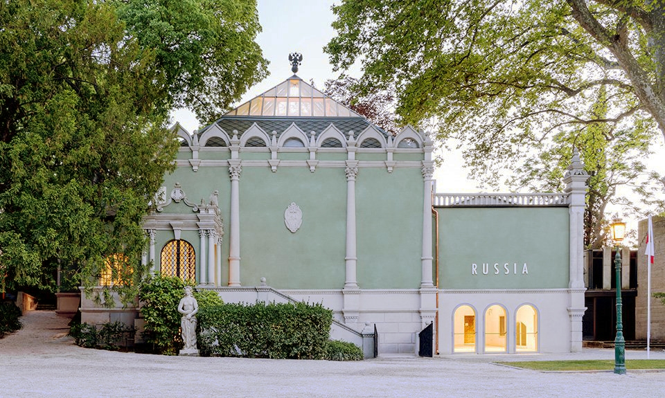 The Russian Pavilion at the Venice Biennale. Photo: Marco Cappelletti