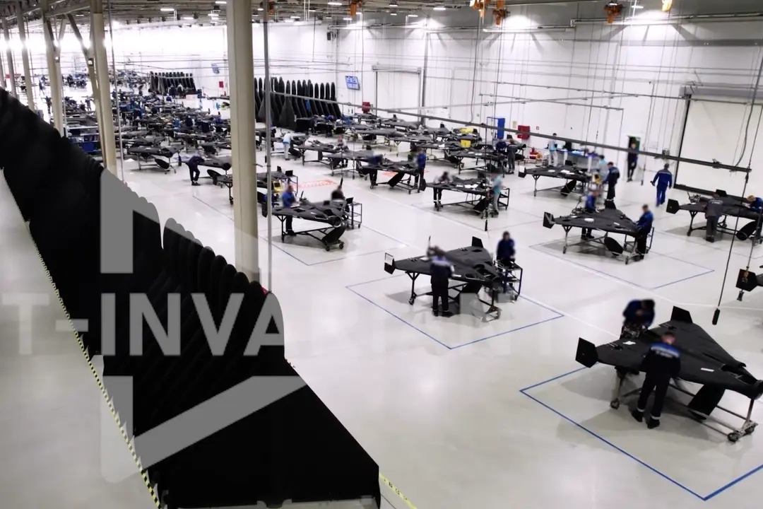 Geran drone assembly at Alabuga. Photo: T-Invariant