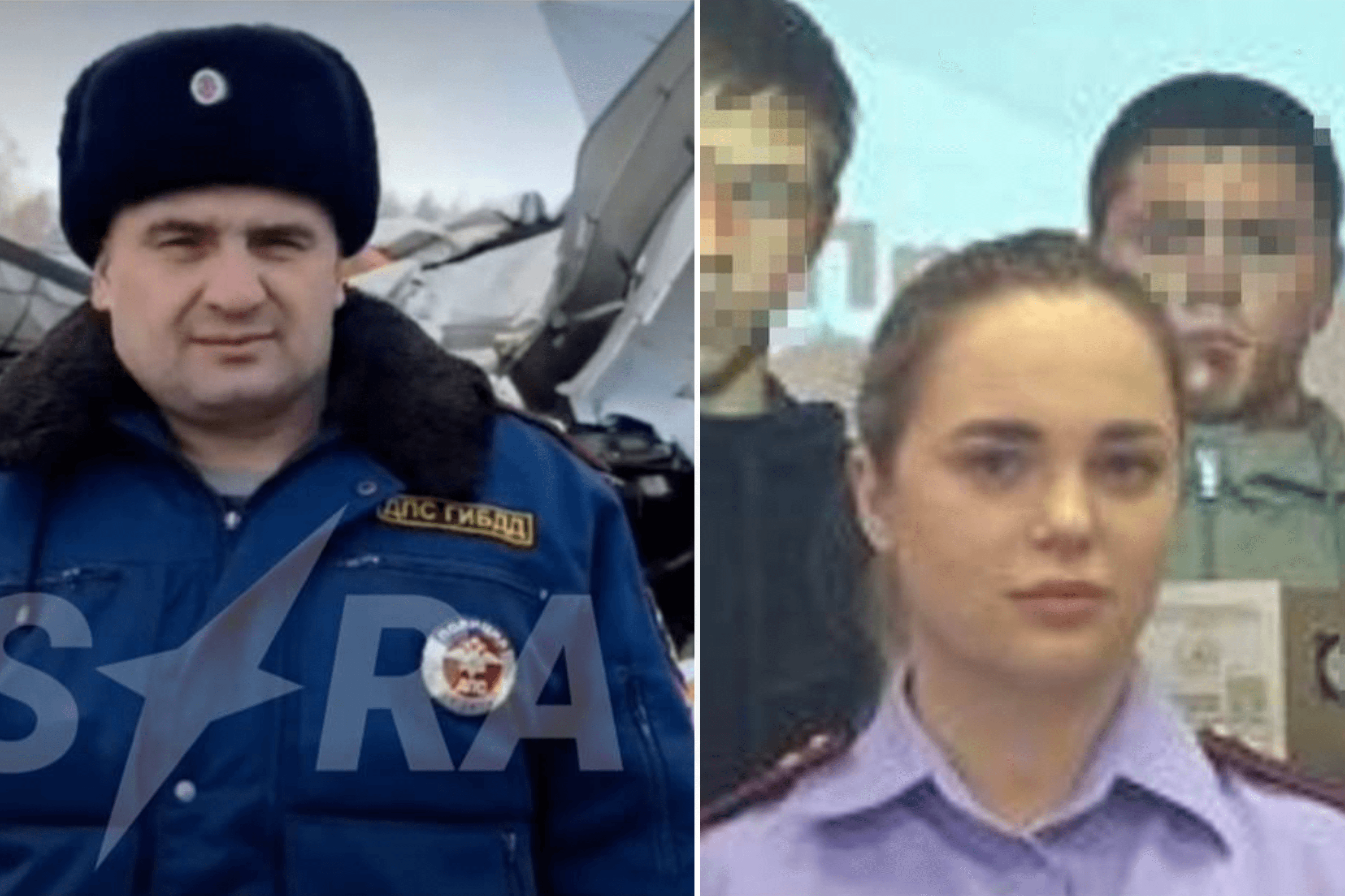 На фото: начальник отдела ГИБДД «Тулунский» Иван Кременский и следователь Алина Зенкова, участвовавшие в допросе инспектора с пытками