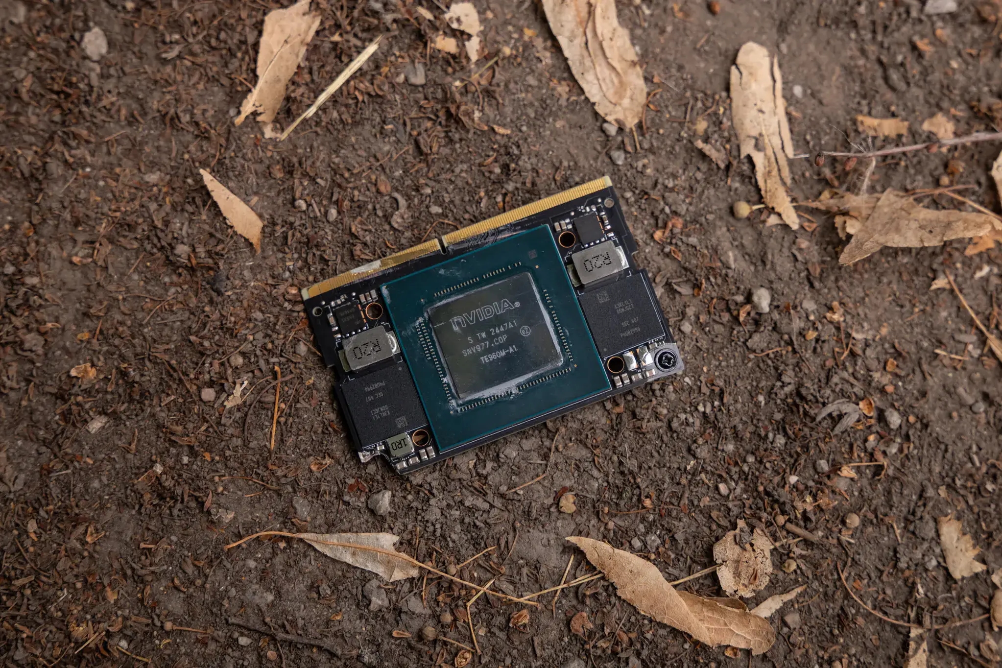Модуль Nvidia Jetson Orin, используемый в дроне «Молния». Фото: NYT