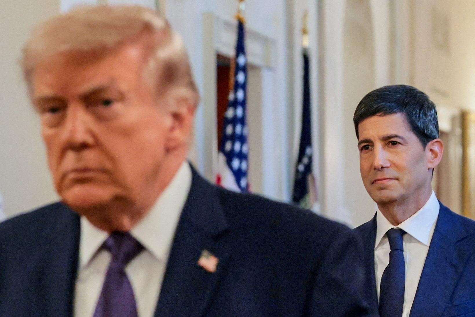 Президент США Дональд Трамп и председатель ФРС Кевин Уорш. Фото: Reuters