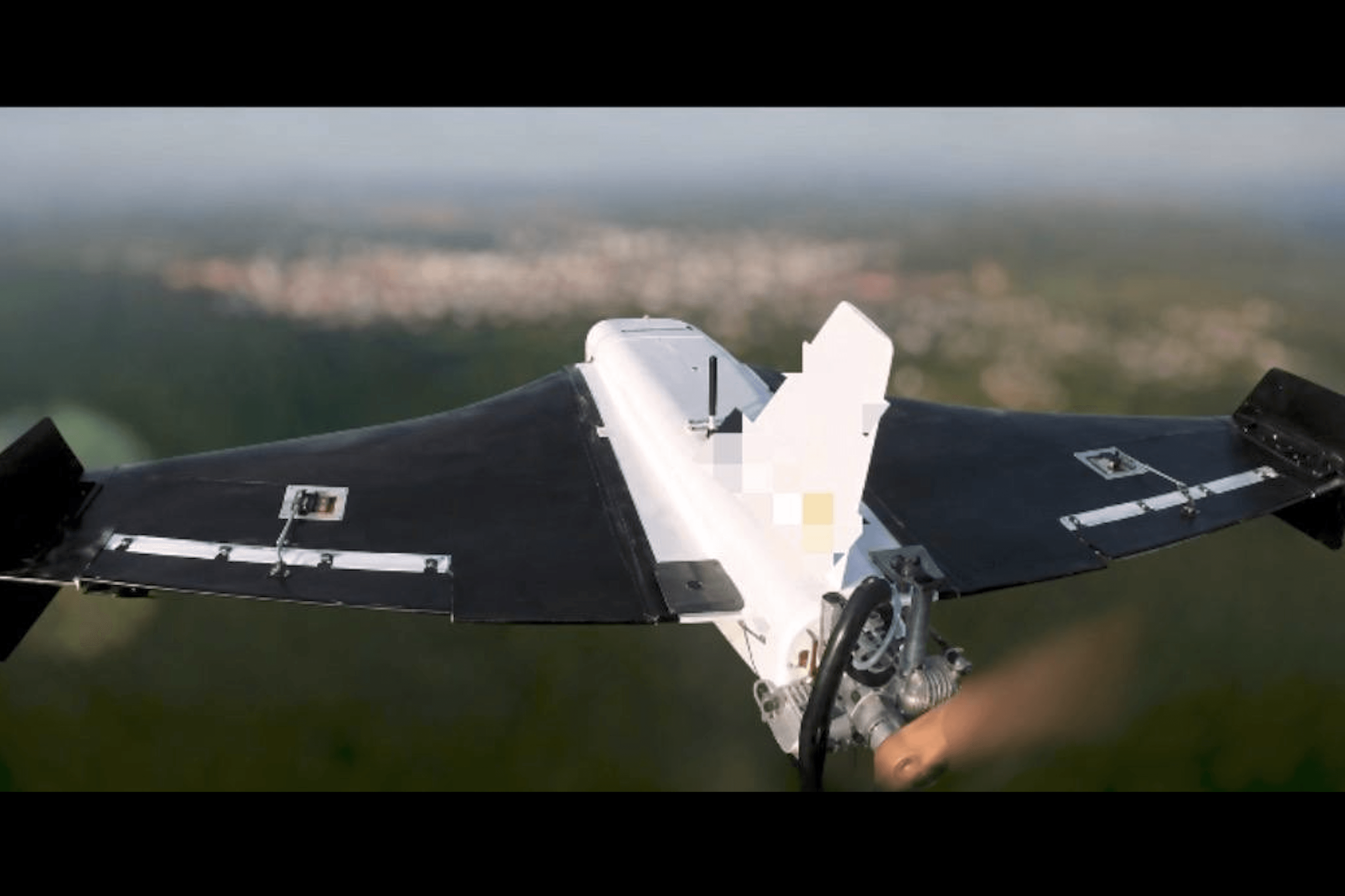 A Russian Gerbera drone. Source: "Omelyanovych" (@omelyanovi4 / Telegram)