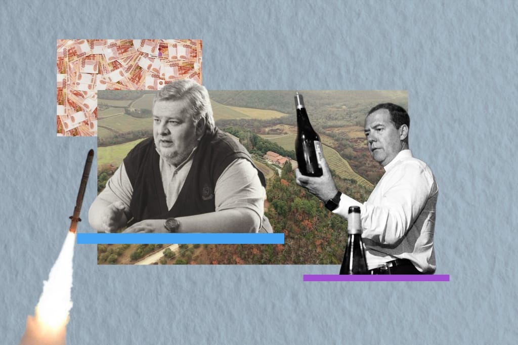 Собутыльник: держатель активов Медведева зарабатывает на производстве «Орешника», и это не мешает ему производить вино в Италии