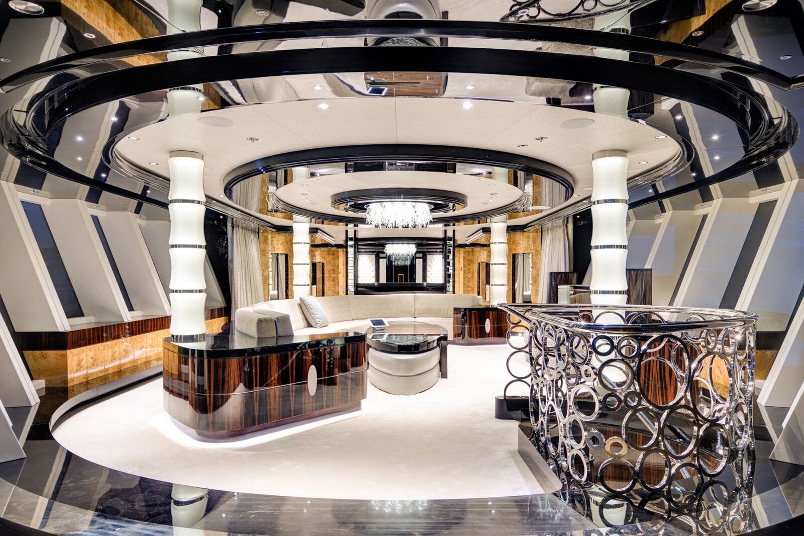 The interior of the Victoria