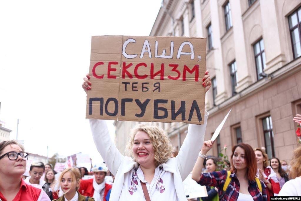 Революция — это она. Как женщины стали главной силой белорусского протеста