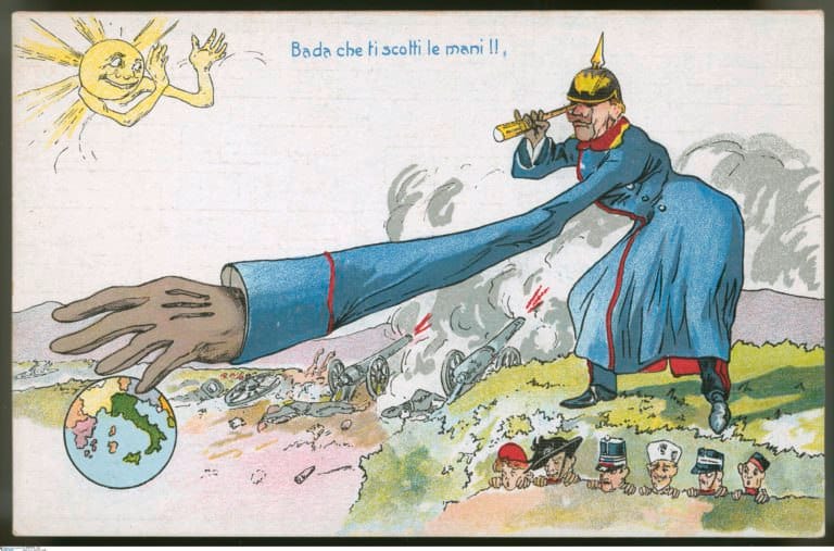 «Никаких компромиссов с расой дикарей». Как Первая мировая война вылилась в германофобию по всему миру