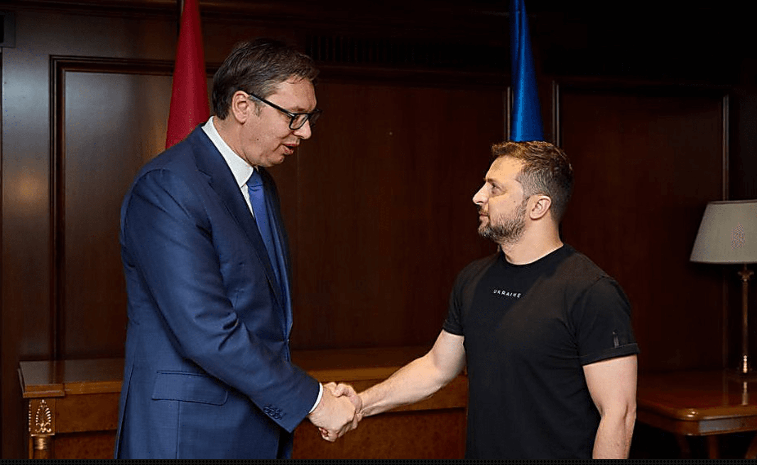 И ты, Белград! Встреча Вучича с Зеленским показала: Сербию рано записывать в союзники Кремля