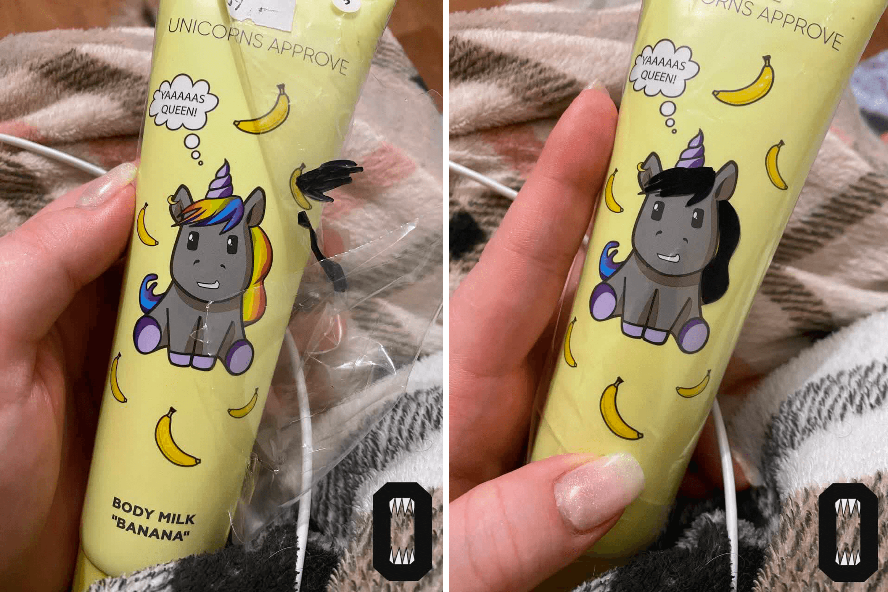 В магазинах «Лэтуаль» начали закрашивать радужные гривы единорогов на косметике