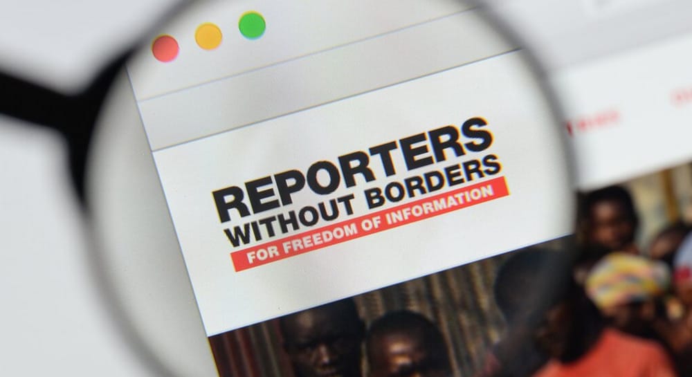 В России заблокировали сайт организации «Репортеры без границ»