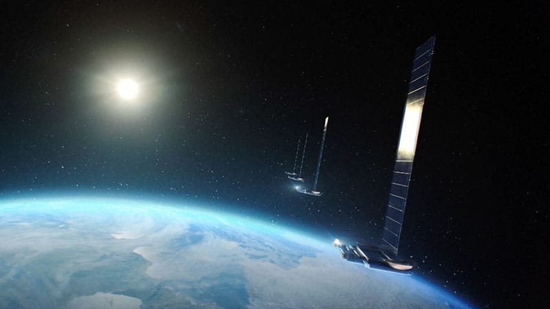 Новые спутники китайской широкополосной системы негативно влияют на астрономические наблюдения