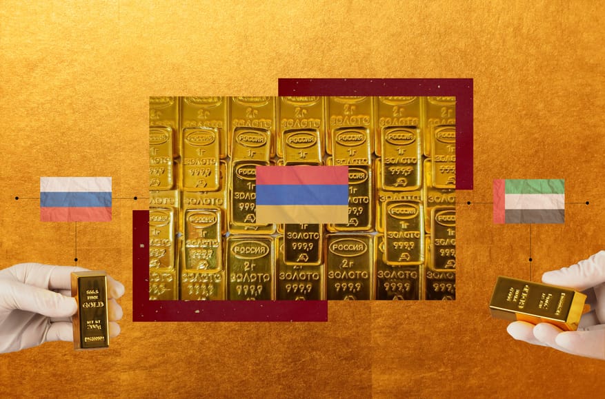 Bullion bypass: How Russia circumvents sanctions to export billions of dollars worth of gold through Armenia