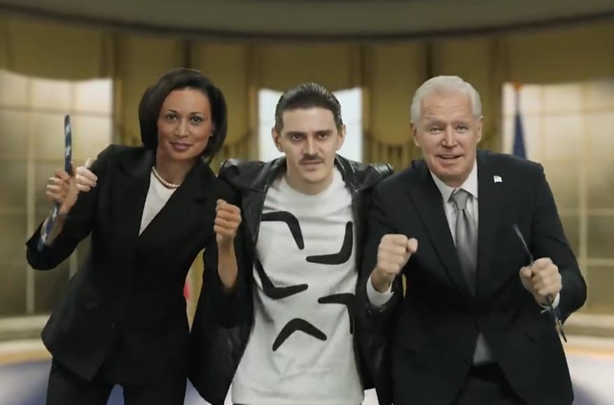 Kremlin-run bot network Doppelgänger spreads AI-generated Little Big-style video calling for sanctions against Russia to be lifted