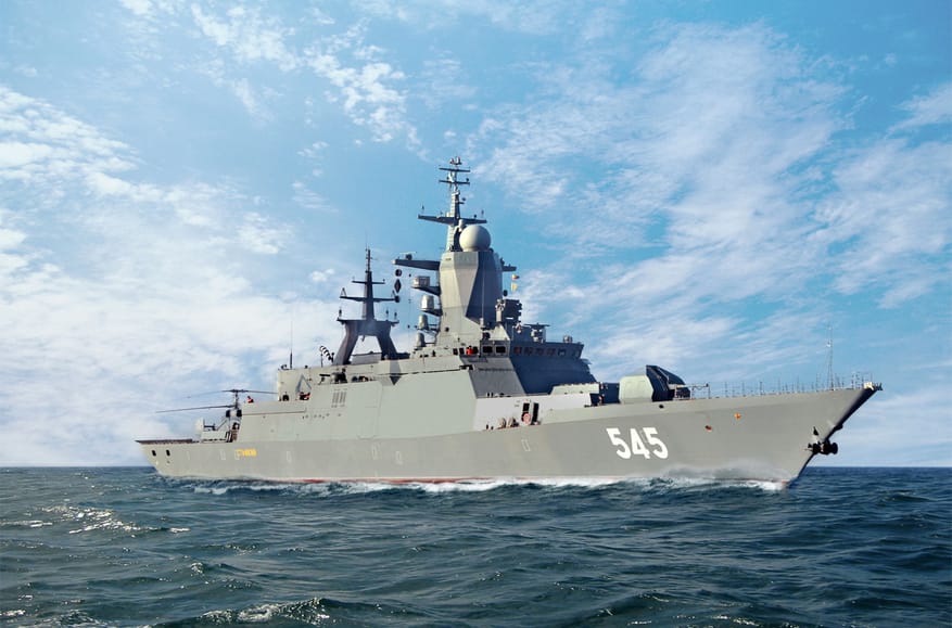 Russian warship escorts sanctioned “shadow fleet” tankers through the English Channel