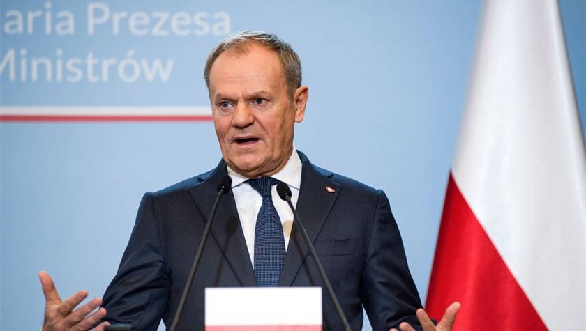 Poland detains 32 people suspected of working with Russian intelligence to commit arson and sabotage acts, PM Donald Tusk confirms