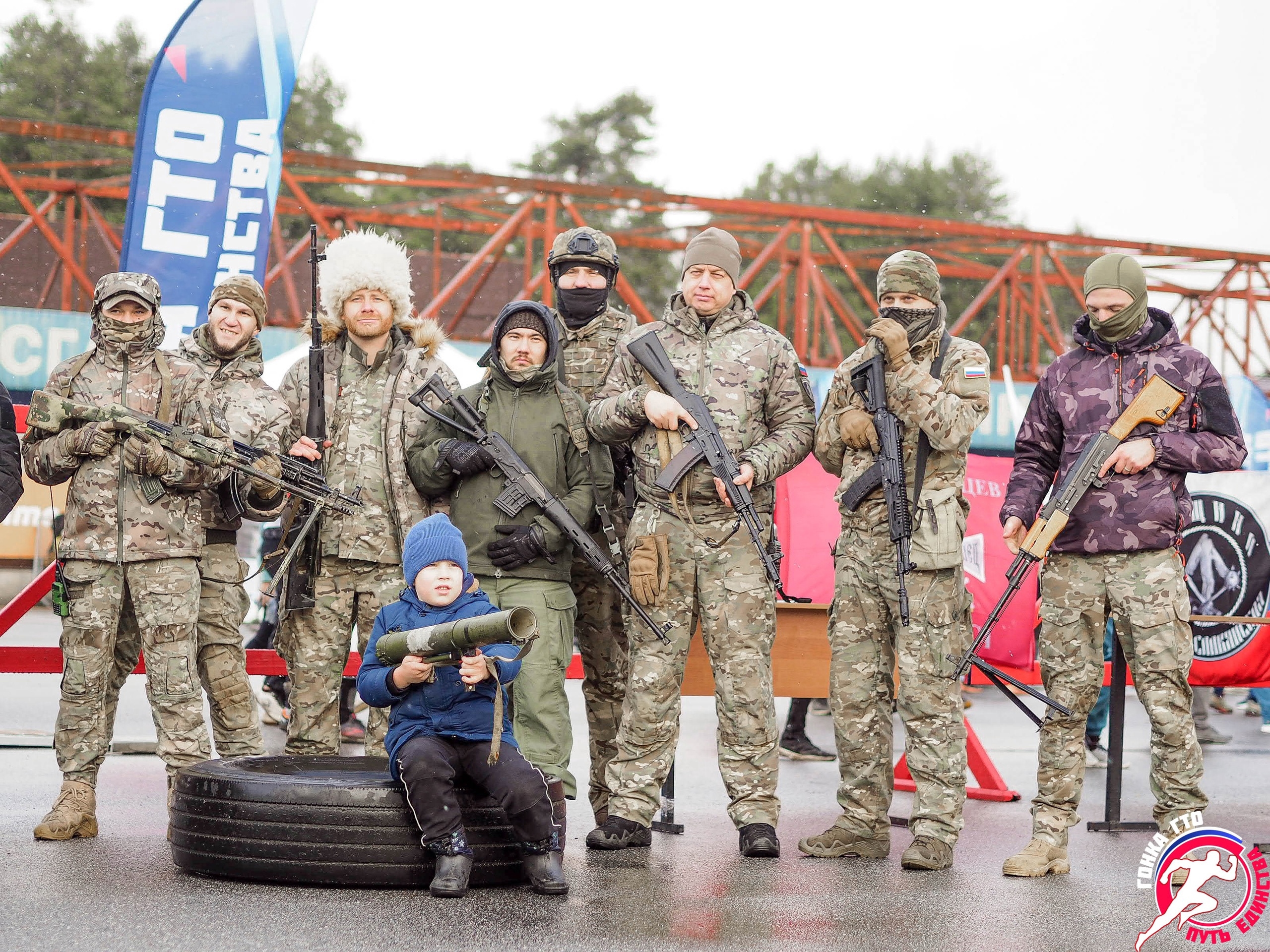 На занятиях «Добровольца» и Северо-cлавянской общины