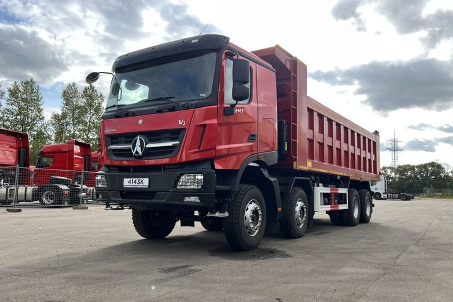 A Chinese truck