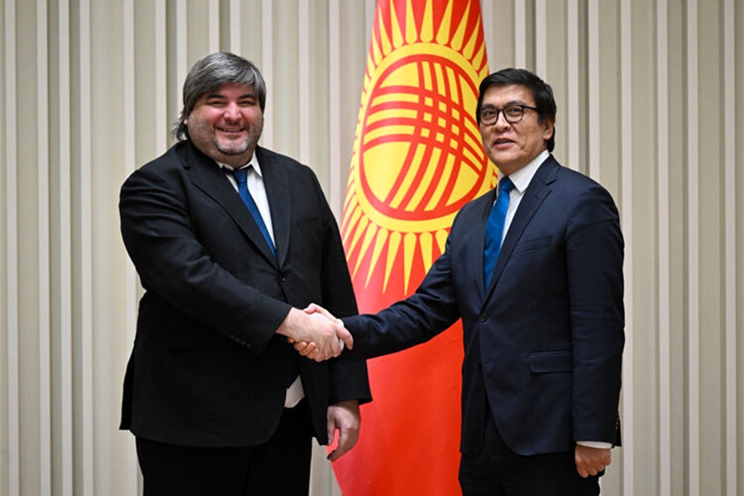 Titov in Kyrgyzstan