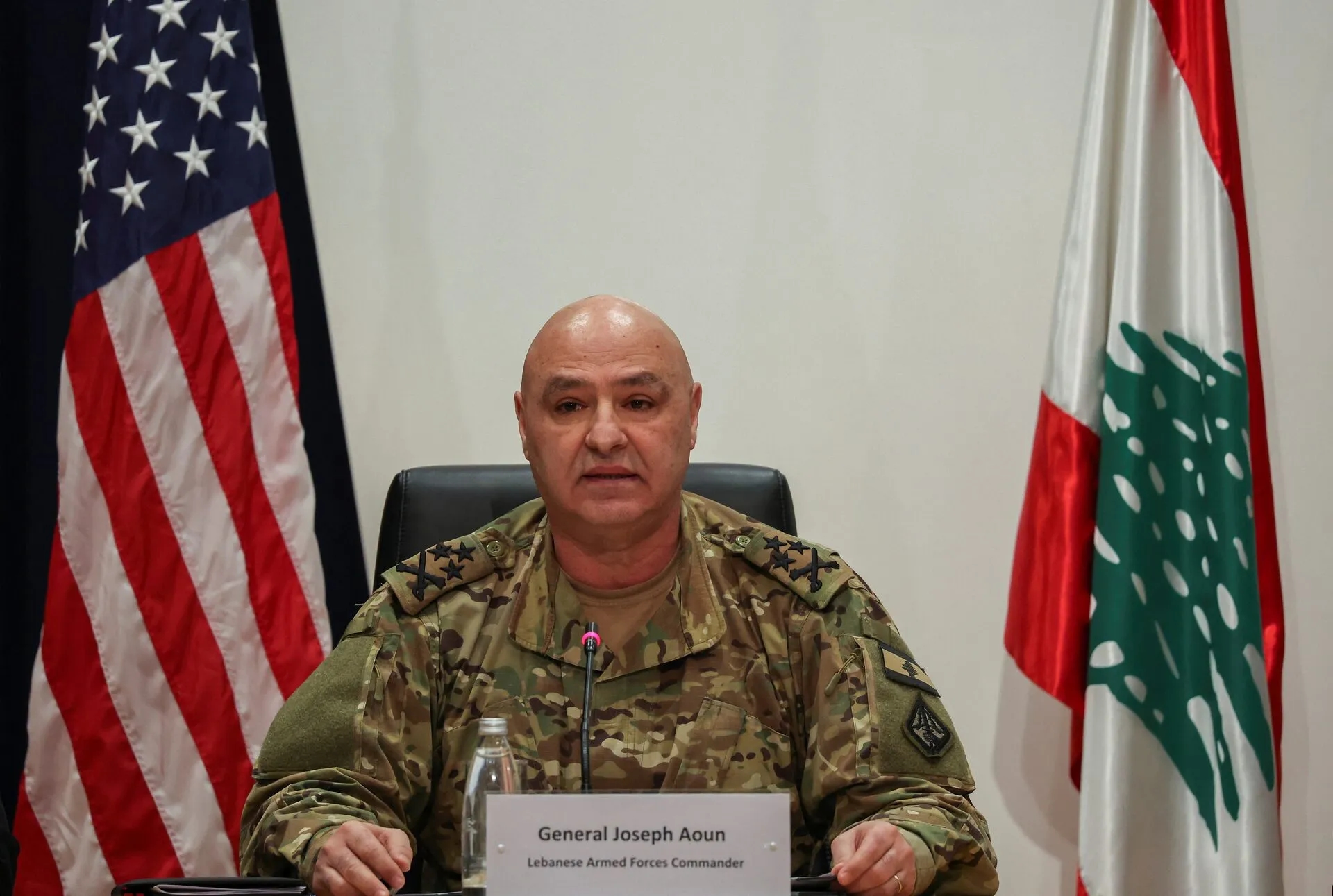 General Joseph Aoun, former commander of the Lebanese Army and elected president of Lebanon in 2025