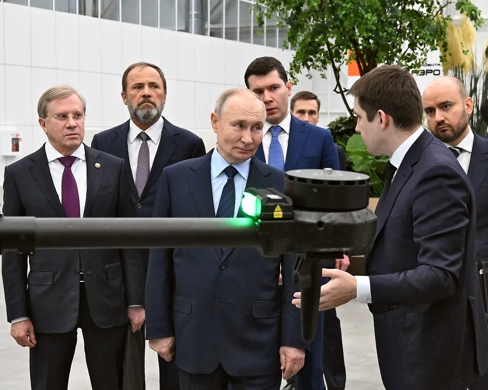 Юрий Козаренко разговаривает с Путиным, 28 января 2025 года