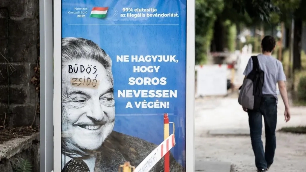 Poster in Budapest, 2017