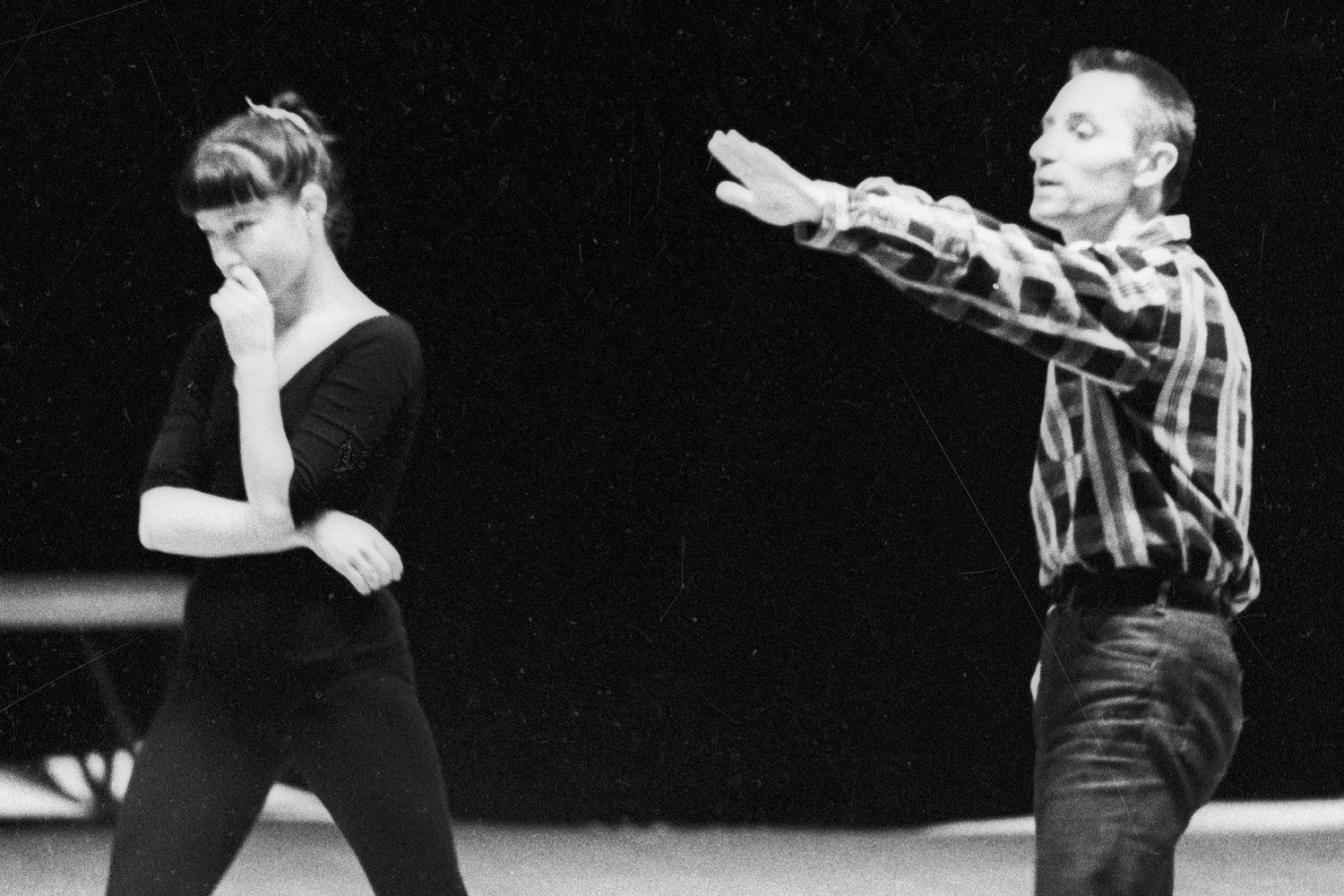 Юрий Григорович на репетиции балета «Спартак», 1967 год