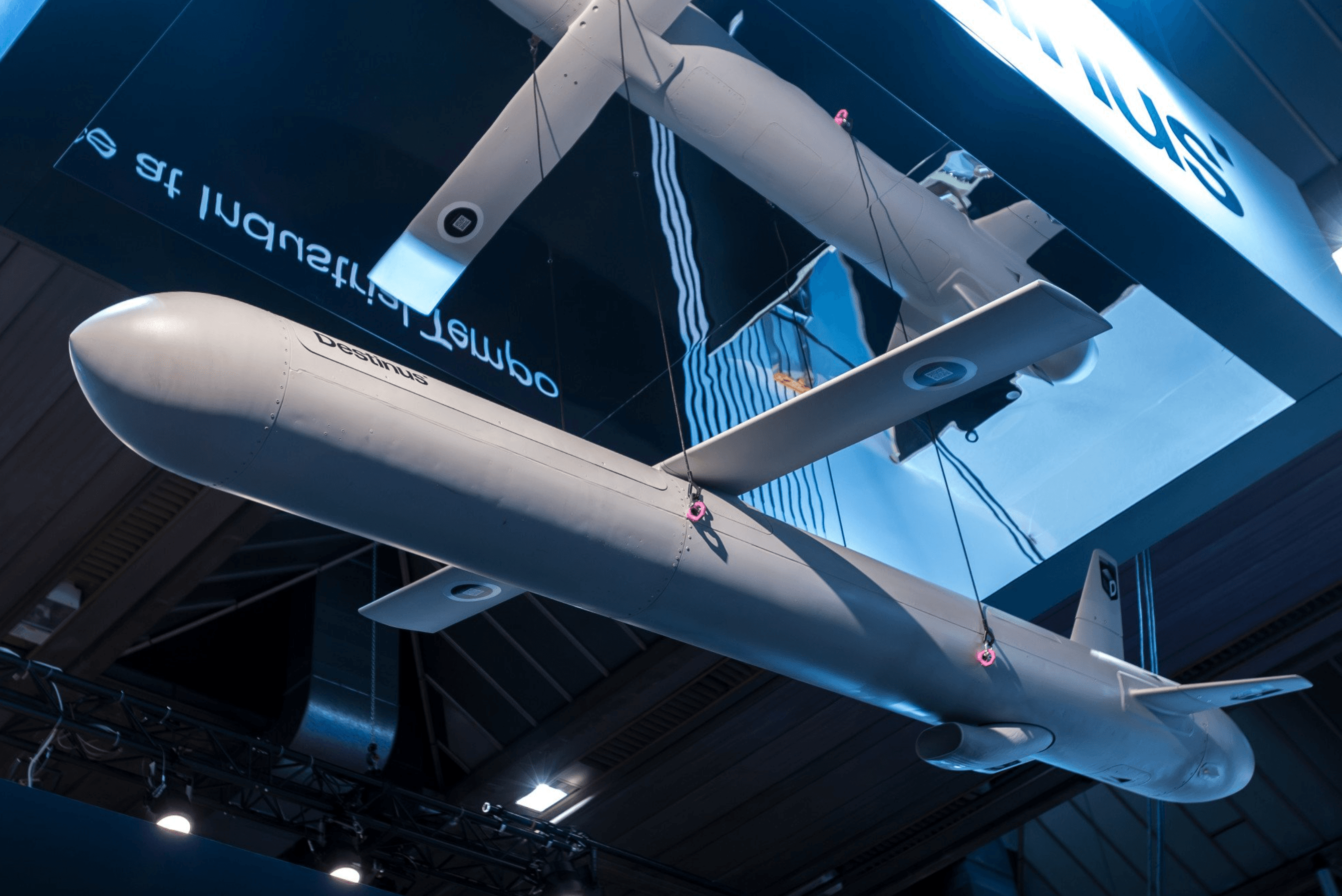 Ракета-дрон «Рута» Block 1 на выставке Brussels European Defence Exhibition & Conference (BEDEX), 13.03.2026