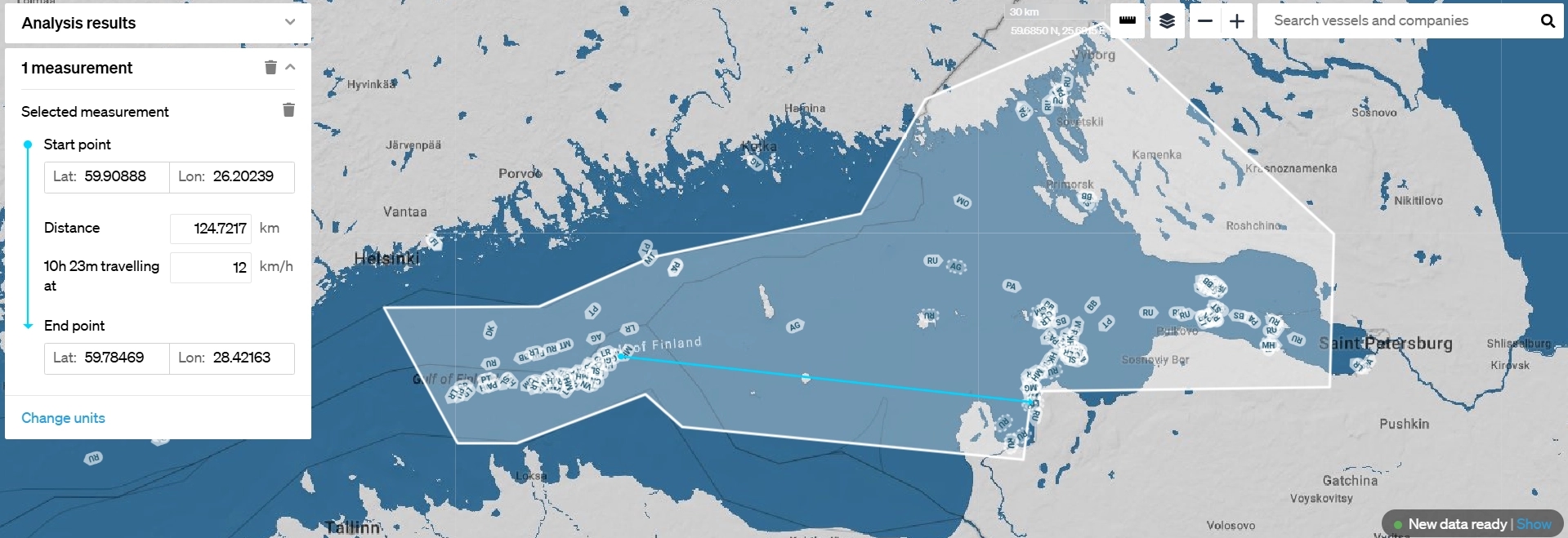 The Gulf of Finland on Oct. 2, 2026