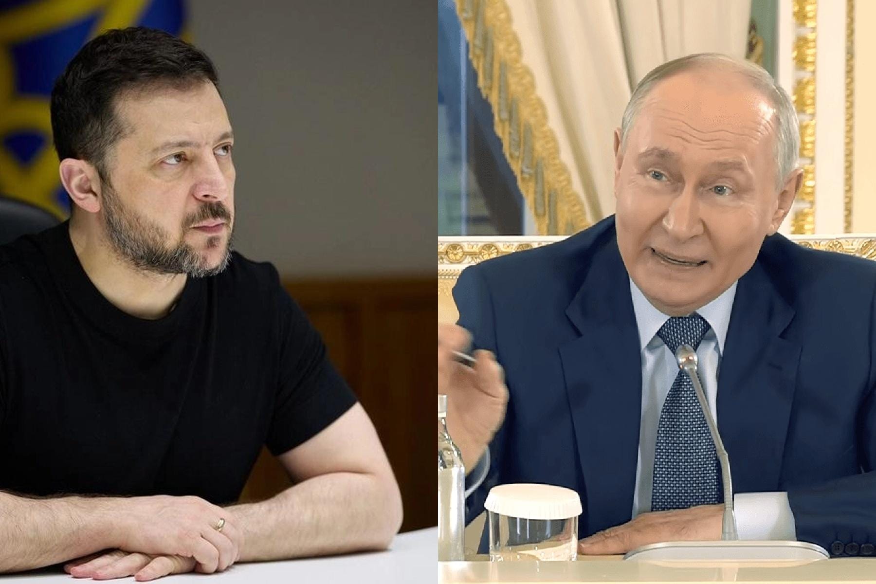 Zelensky proposes face-to-face meeting and ceasefire in open letter, but Putin rejects it as a “scrap of paper”