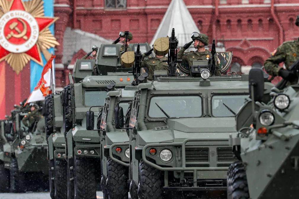 Военный парад на Красной площади в Москве, 9 мая 2024 года / EPA-EFE