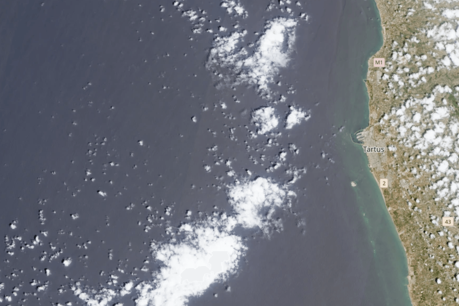 The satellite image does not show the absence of ships due to the scale chosen and is used for illustrative purposes only — The Insider