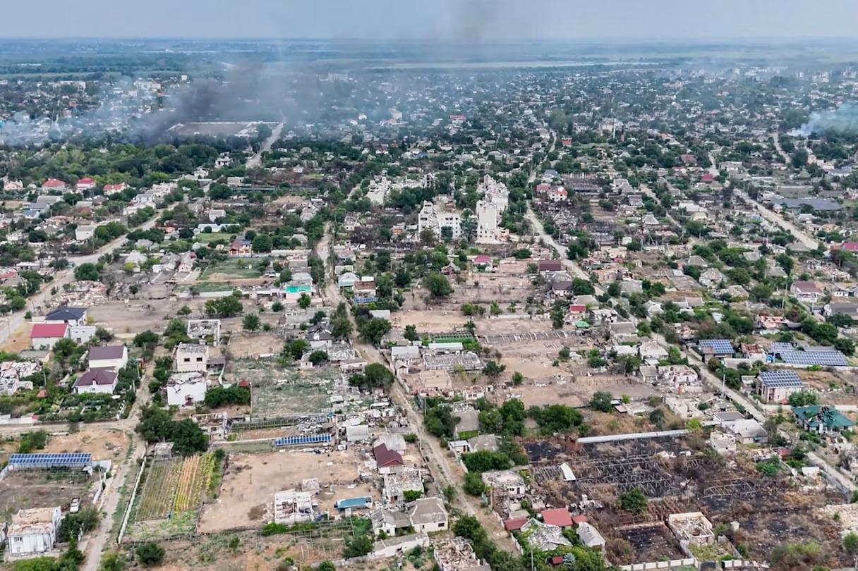 Олешки. Фото: 34-я отдельная бригада морской пехоты ВСУ / AP