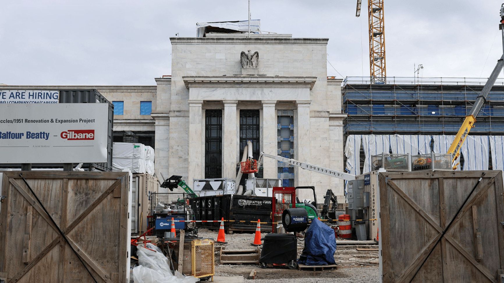 Federal Reserve building in the United States