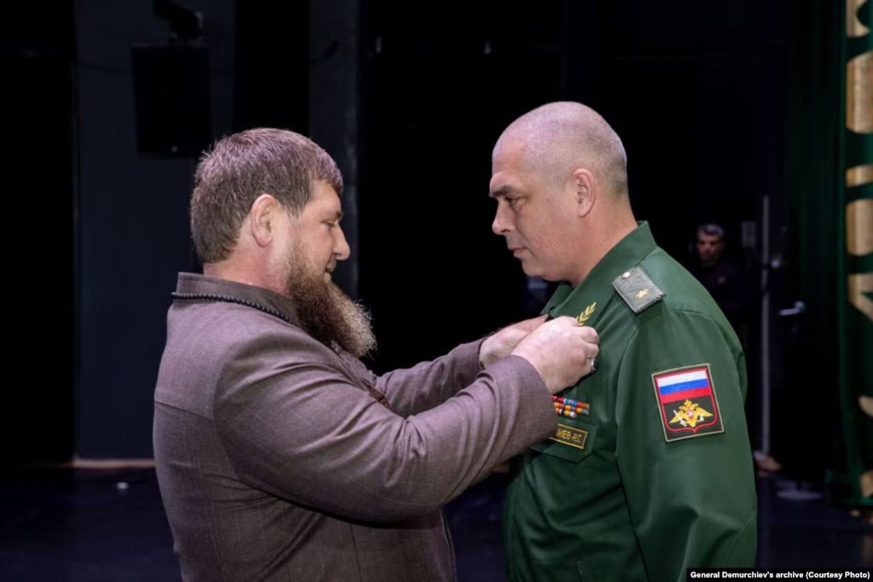 Ramzan Kadyrov awards Demurchiev the Akhmat Kadyrov Order