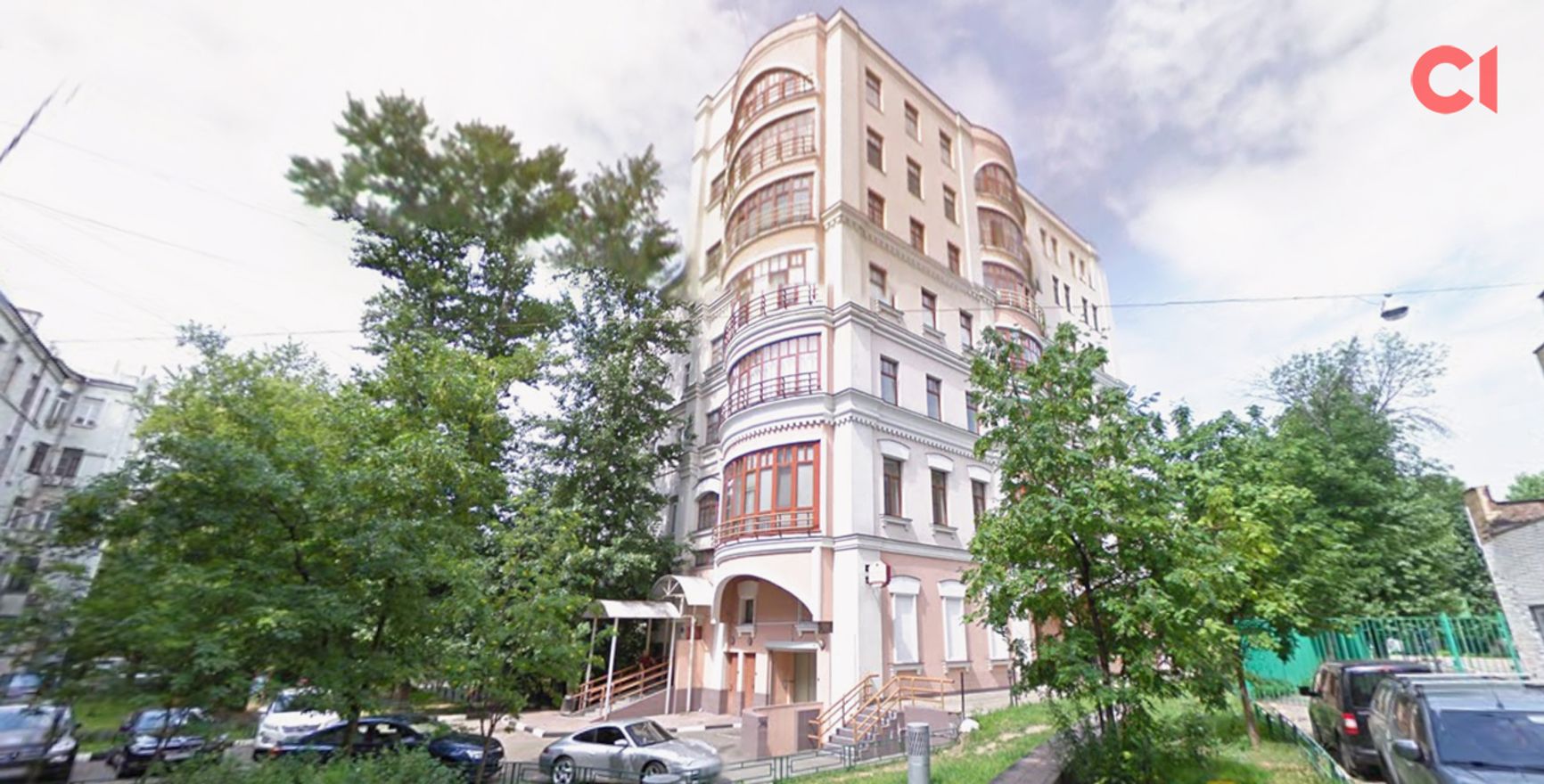 Дом на Малой Бронной, где проживала Любовь Миндич