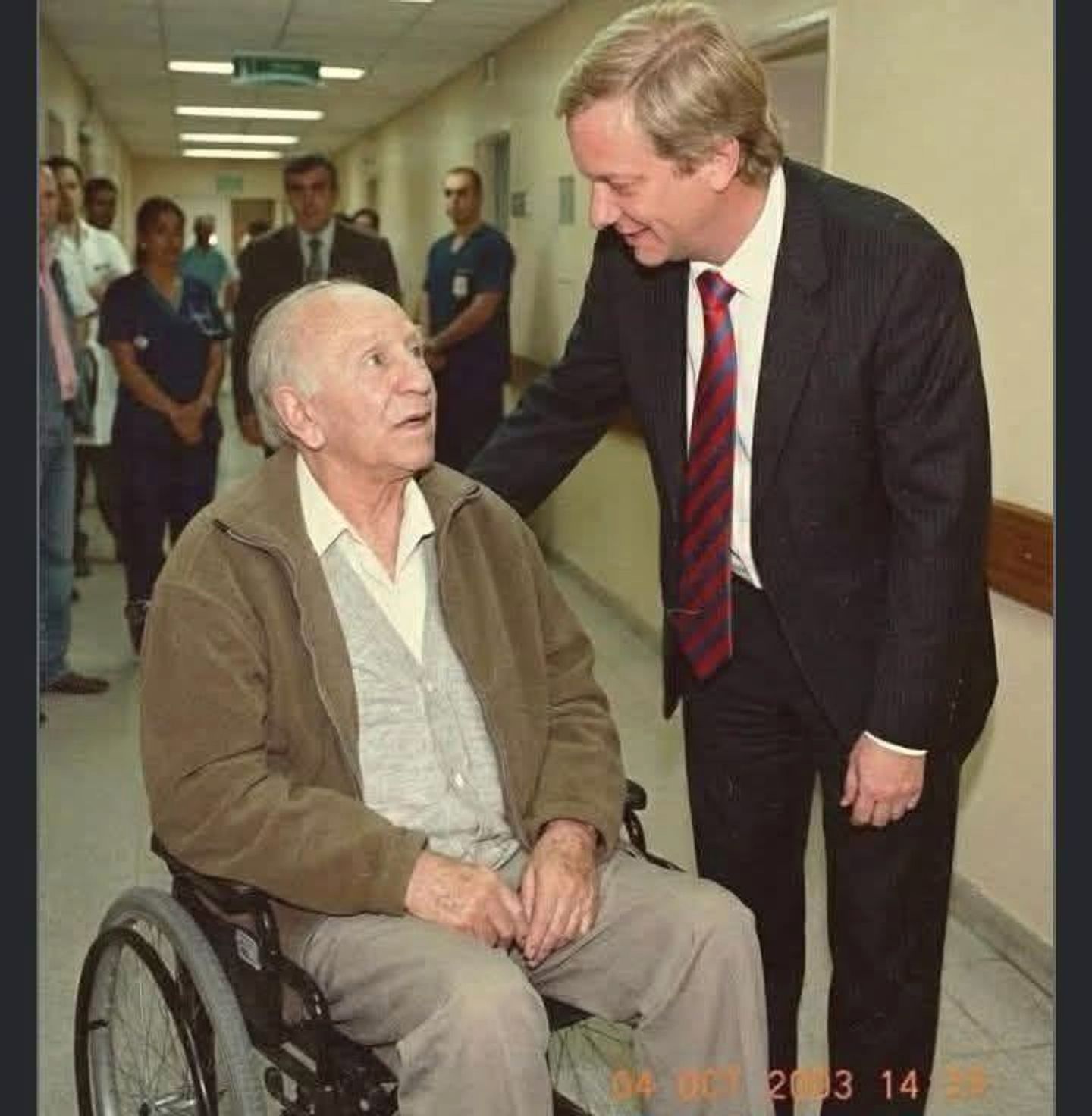 Хосе Антонио Каст и Пауль Шефер, 2003 год