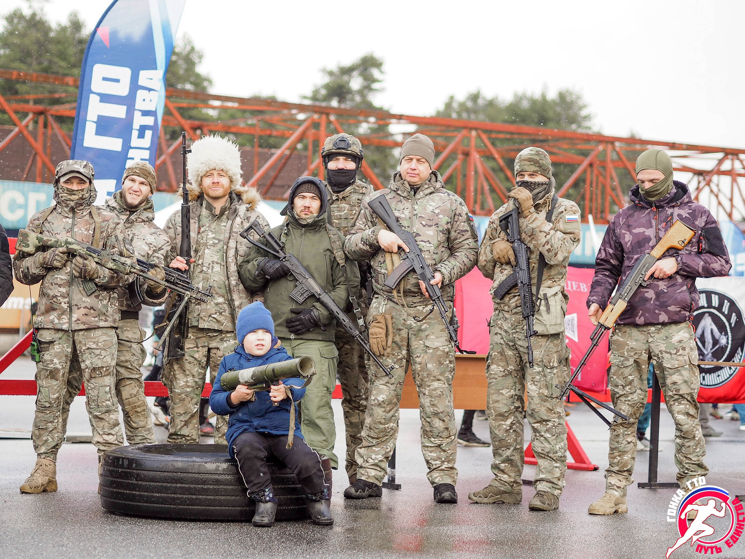 На занятиях «Добровольца» и Северо-cлавянской общины