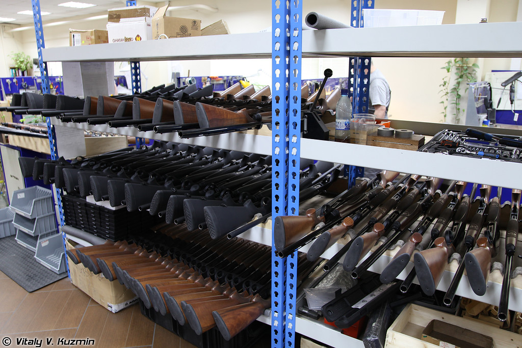 Ружья Marocchi, собранные в цехе «Промтехнологии»