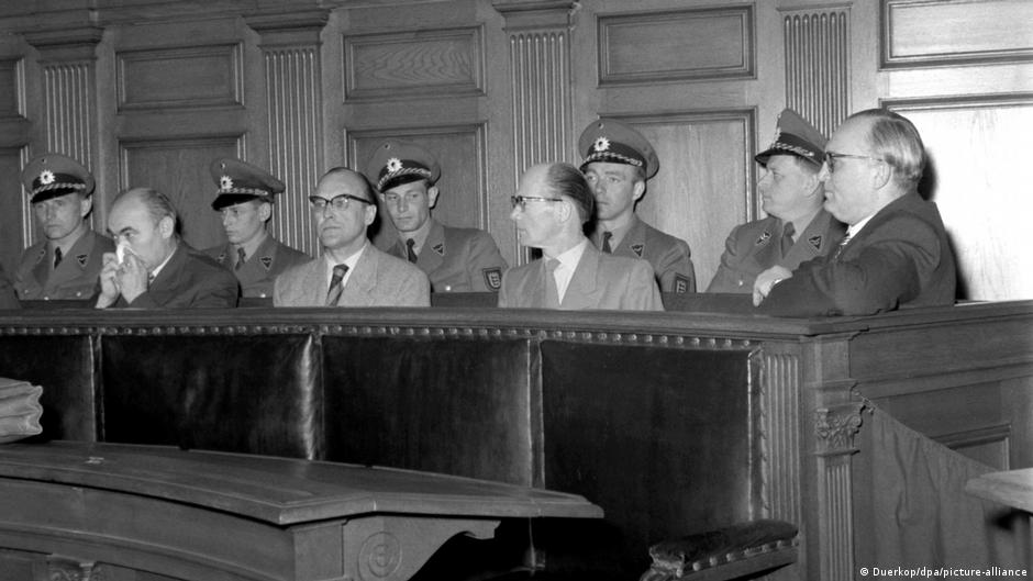 Процесс над эсэсовцами в Ульме, 1958 год.