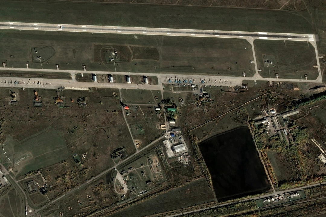 Borisoglebsk airfield on Oct. 11, 2026